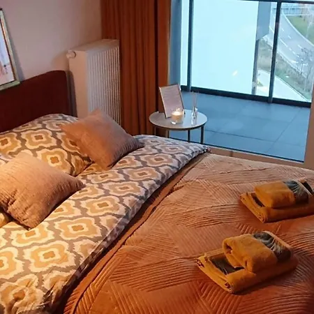 Bursztynowy Modern Tower Апартаменты Гдыня