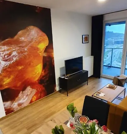 Apartament Bursztynowy Modern Tower