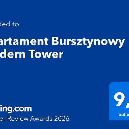 Bursztynowy Modern Tower Apartamento Gdynia